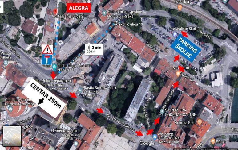 Alegra Apartments Center Rijeka Exteriör bild